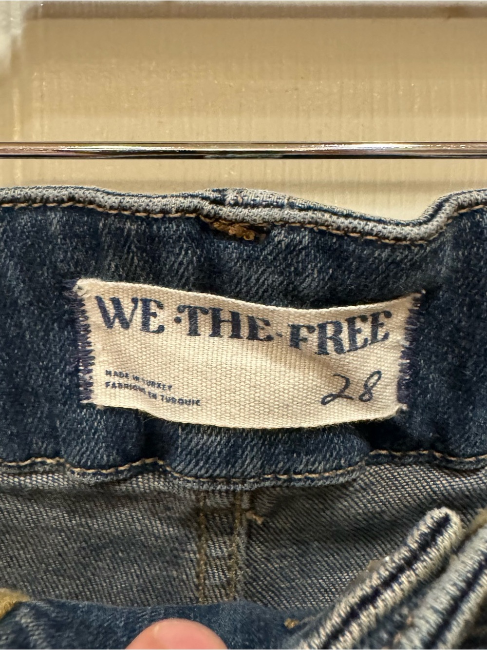 FREE PEOPLE Women's We the Free Mamba Mid-Rise Flare Jeans | Size 28 - Picture 9 of 12